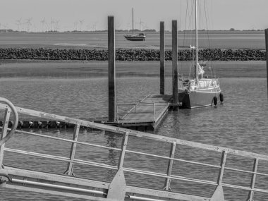 Kuzey denizindeki Alman Baltrum Adası.
