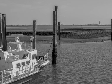 Kuzey denizindeki Alman Baltrum Adası.