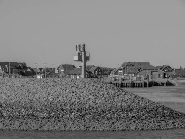 Kuzey denizindeki Alman Baltrum Adası.