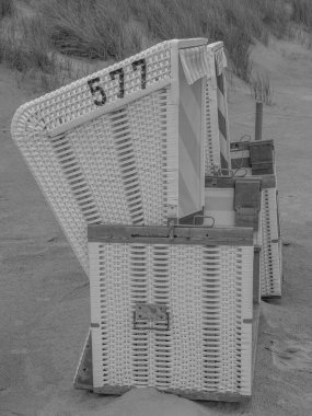 Kuzey denizindeki Alman Baltrum Adası.