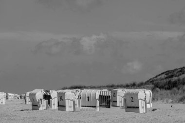 Kuzey Denizi 'ndeki Spiekeroog Adası
