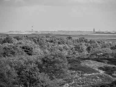Kuzey Denizi 'ndeki Spiekeroog Adası