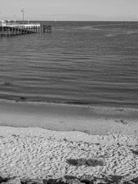 Kuzey denizindeki Alman adası Helgoland.