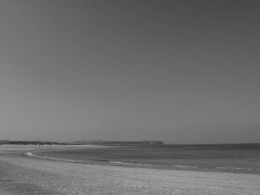 Kuzey denizindeki Alman adası Helgoland.