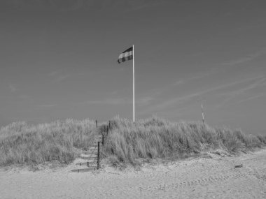 Kuzey denizindeki Alman adası Helgoland.