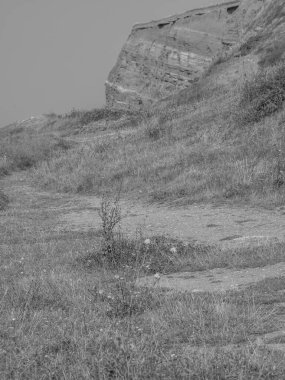 Kuzey denizindeki Alman adası Helgoland.