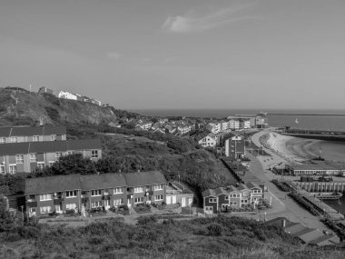 Kuzey denizindeki Alman adası Helgoland.