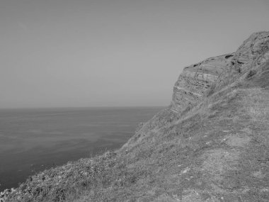 Kuzey denizindeki Alman adası Helgoland.