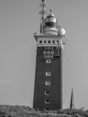 Kuzey denizindeki Alman adası Helgoland.