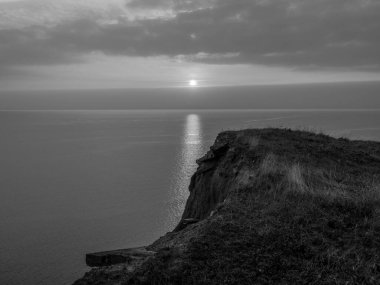 Kuzey denizindeki Alman adası Helgoland.