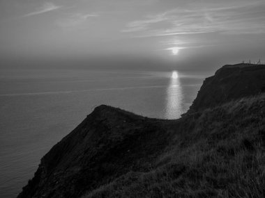 Kuzey denizindeki Alman adası Helgoland.