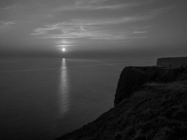 Kuzey denizindeki Alman adası Helgoland.