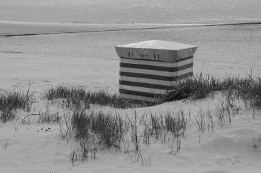 Alman Borkum Adası.