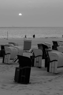 Alman Borkum Adası.