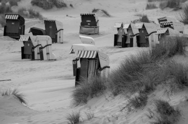 Alman Borkum Adası.