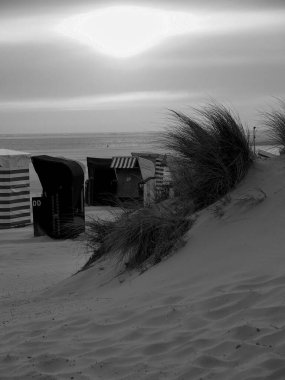 Alman Borkum Adası.