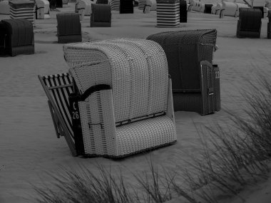 Alman Borkum Adası.