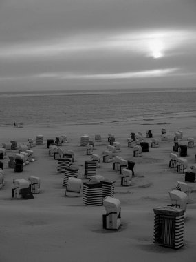 Alman Borkum Adası.