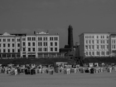 Alman Borkum Adası.