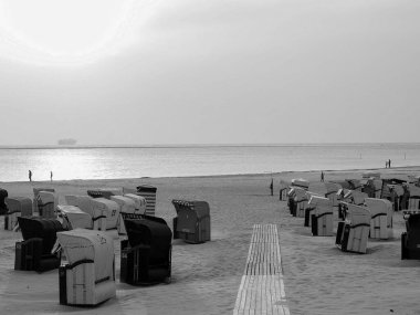 Alman Borkum Adası.