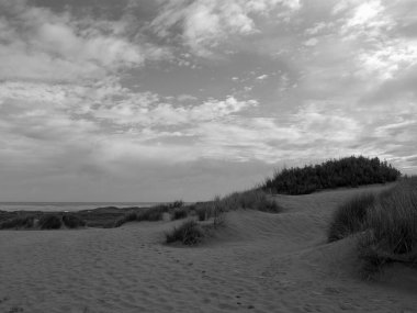 Kuzey denizindeki Borkum adası.