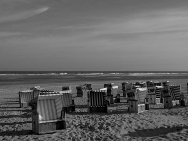 Kuzey Denizi 'ndeki Spiekeroog Adası