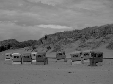 Kuzey Denizi 'ndeki Spiekeroog Adası