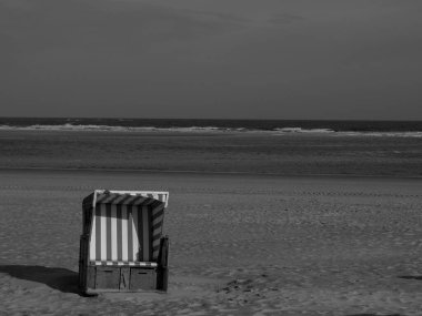 Kuzey Denizi 'ndeki Spiekeroog Adası