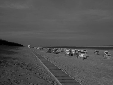 Kuzey Denizi 'ndeki Spiekeroog Adası