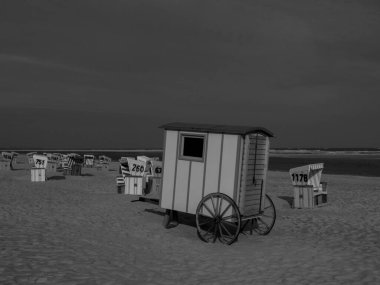 Kuzey Denizi 'ndeki Spiekeroog Adası