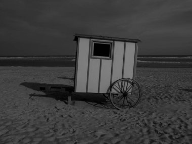 Kuzey Denizi 'ndeki Spiekeroog Adası