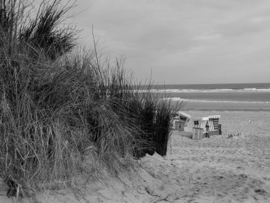 Kuzey Denizi 'ndeki Spiekeroog Adası