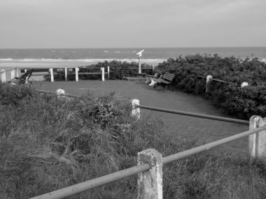 Kuzey Denizi 'ndeki Spiekeroog Adası