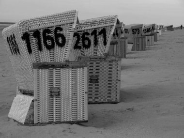 Kuzey Denizi 'ndeki Spiekeroog Adası