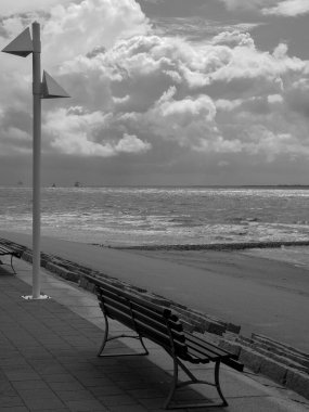 Kuzey Denizi 'ndeki Norderney Adası