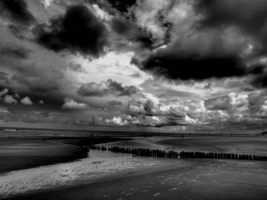 Kuzey Denizi 'ndeki Norderney Adası