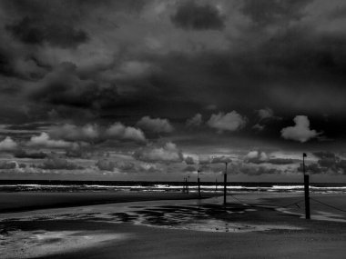 Kuzey Denizi 'ndeki Norderney Adası