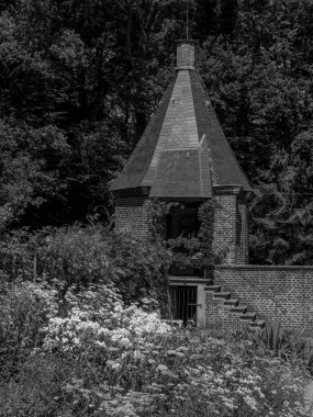 Alman muensterland 'inde eski bir kale