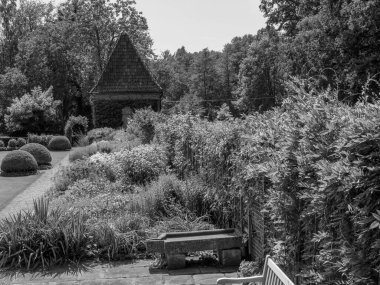 Alman muensterland 'inde eski bir kale