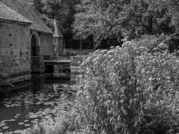 Alman muensterland 'inde eski bir kale