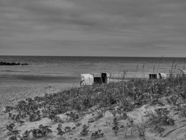 Almanya 'da Baltık Denizi' nde Ahrenshoop
