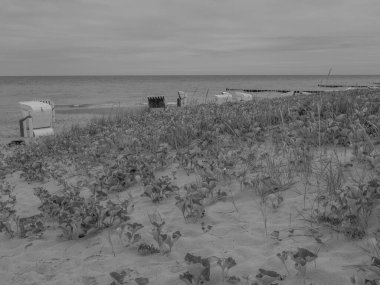 Almanya 'da Baltık Denizi' nde Ahrenshoop