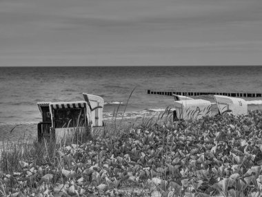Almanya 'da Baltık Denizi' nde Ahrenshoop