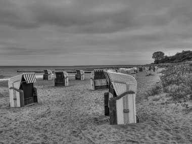 Almanya 'da Baltık Denizi' nde Ahrenshoop