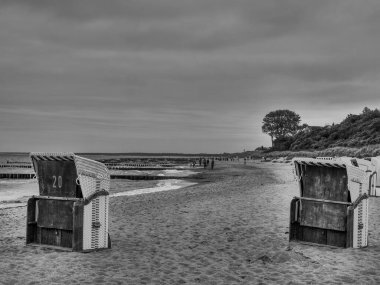 Almanya 'da Baltık Denizi' nde Ahrenshoop