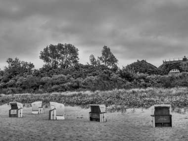Almanya 'da Baltık Denizi' nde Ahrenshoop