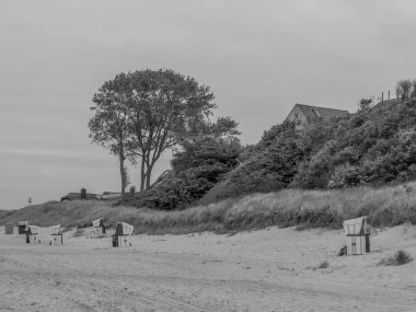 Almanya 'da Baltık Denizi' nde Ahrenshoop