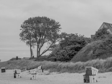 Almanya 'da Baltık Denizi' nde Ahrenshoop