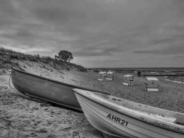 Almanya 'da Baltık Denizi' nde Ahrenshoop