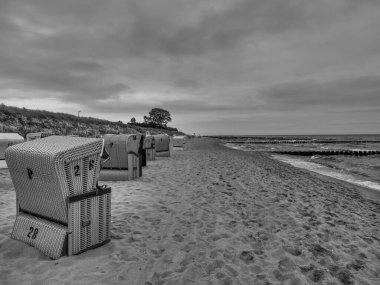 Almanya 'da Baltık Denizi' nde Ahrenshoop